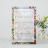 Claude Monet | The Rue Montorgueil, Parijs Briefpapier (Staand voorkant)