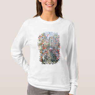 Claude Monet   The Rue Montorgueil, Parijs T-shirt