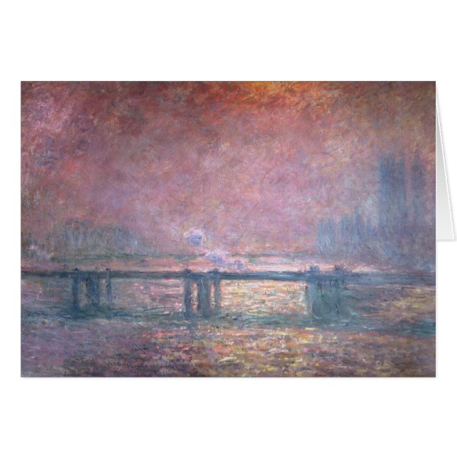 Claude Monet | The Thames at Charing Cross, 1903 (Voorkant Horizontaal)
