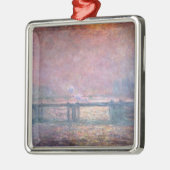 Claude Monet | The Thames at Charing Cross, 1903 Metalen Ornament (Links)