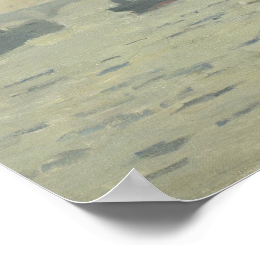 Claude Monet - The Thames at Westminster Poster (Hoek)