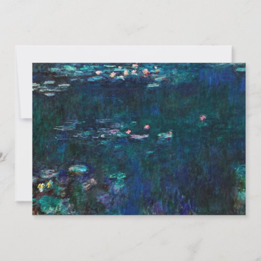 Claude Monet - The Water Lilies - Green Reflection (Voorkant)