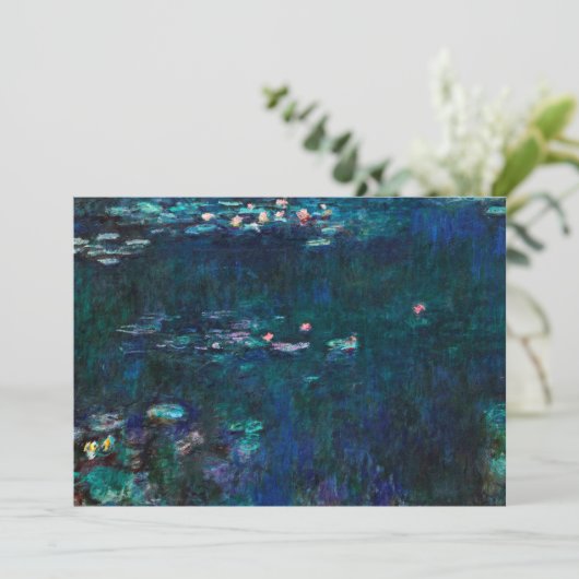 Claude Monet - The Water Lilies - Green Reflection (Staand voorkant)