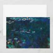 Claude Monet - The Water Lilies - Green Reflection (Voorkant / Achterkant)