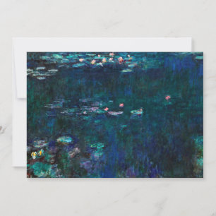 Claude Monet - The Water Lilies - Green Reflection