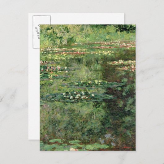 Claude Monet | The Waterlily Pond, 1904 Briefkaart (Voorkant / Achterkant)