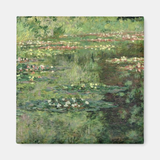 Claude Monet | The Waterlily Pond, 1904 Magneet (Voorkant)
