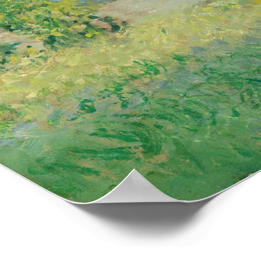 Claude Monet The Willows French Old Art Poster (Hoek)