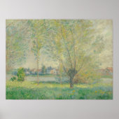 Claude Monet The Willows French Old Art Poster (Voorkant)
