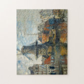 Claude Monet The Windmill  Painting Legpuzzel (Verticaal)