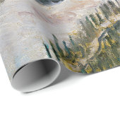 Claude Monet - Trein in in de Sneeuw / De Locomoti Cadeaupapier (Rol Hoek)