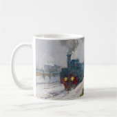 Claude Monet - Trein in in de Sneeuw / De Locomoti Koffiemok (Links)