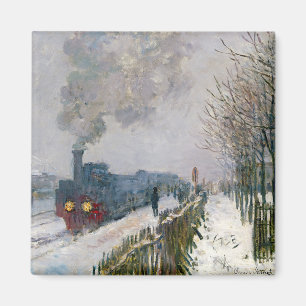Claude Monet - Trein in in de Sneeuw / De Locomoti Magneet