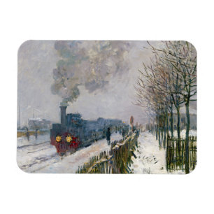 Claude Monet - Trein in in de Sneeuw / De Locomoti Magneet