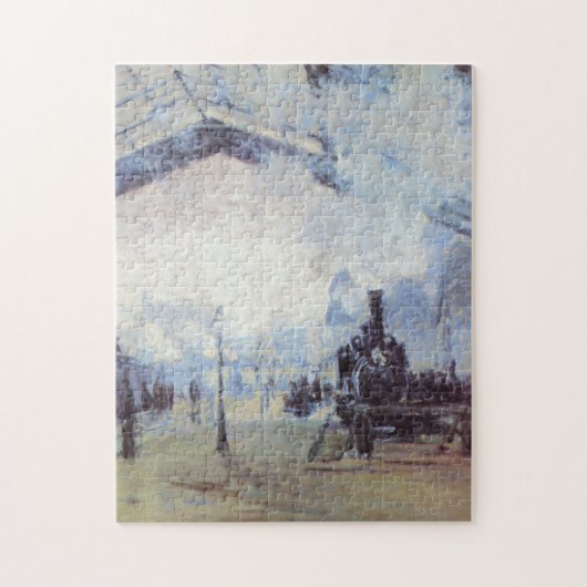Claude Monet Treinstation Legpuzzel (Verticaal)