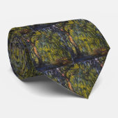 Claude Monet Treurwilg Impressionistische Kunst Stropdas (Opgerold)