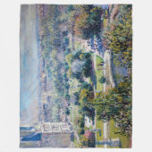 Claude Monet - Tuileries Gardens Fleece Deken (Voorkant)