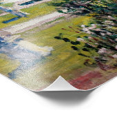 Claude Monet - Tuileries Gardens Foto Afdruk (Hoek)