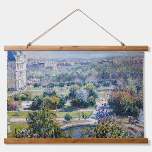 Claude Monet - Tuileries Gardens Hangend Wandkleed (Voorkant)