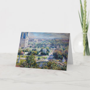 Claude Monet - Tuileries Gardens Kaart