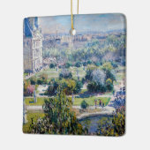Claude Monet - Tuileries Gardens Keramisch Ornament (Links)