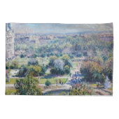 Claude Monet - Tuileries Gardens Kussensloop (Achterkant)