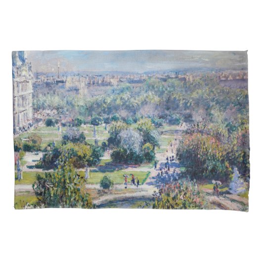 Claude Monet - Tuileries Gardens Kussensloop (Voorkant)
