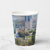 Claude Monet - Tuileries Gardens Papieren Bekers (Links)