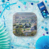 Claude Monet - Tuileries Gardens Papieren Bordje (Feest)