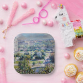 Claude Monet - Tuileries Gardens Papieren Bordje (Feest)