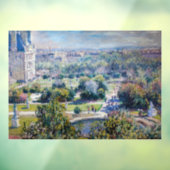 Claude Monet - Tuileries Gardens Raamsticker (Vel 3)
