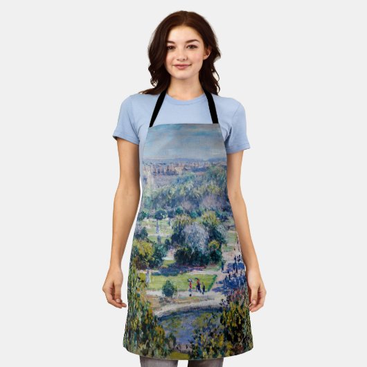 Claude Monet - Tuileries Gardens Schort (Gedragen)