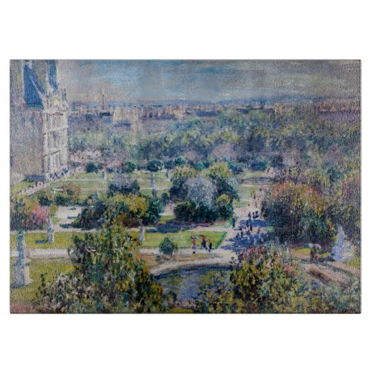 Claude Monet - Tuileries Gardens Snijplank (Voorkant)
