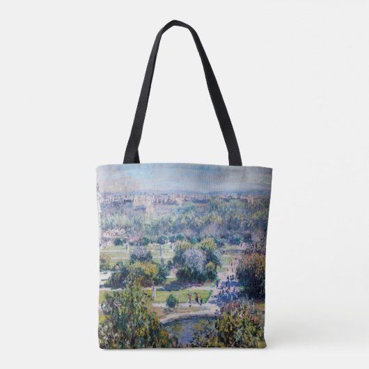 Claude Monet - Tuileries Gardens Tote Bag (Achterkant)