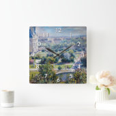 Claude Monet - Tuileries Gardens Vierkante Klok (Huis)