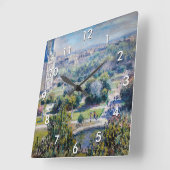 Claude Monet - Tuileries Gardens Vierkante Klok (Hoek)