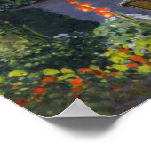 Claude Monet - Tuin bij Sainte-Adresse Poster (Hoek)