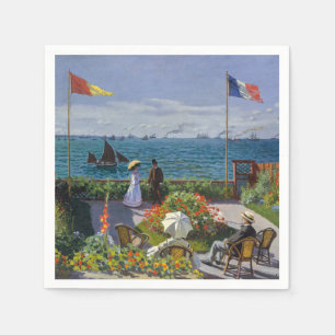 Claude Monet - Tuin bij Sainte-Adresse Servet