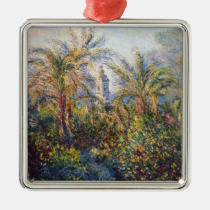 Claude Monet Tuin in Bordighera Metalen Ornament