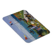 Claude Monet - Tuin in Sainte-Adresse Magneet (Rechterzijde)