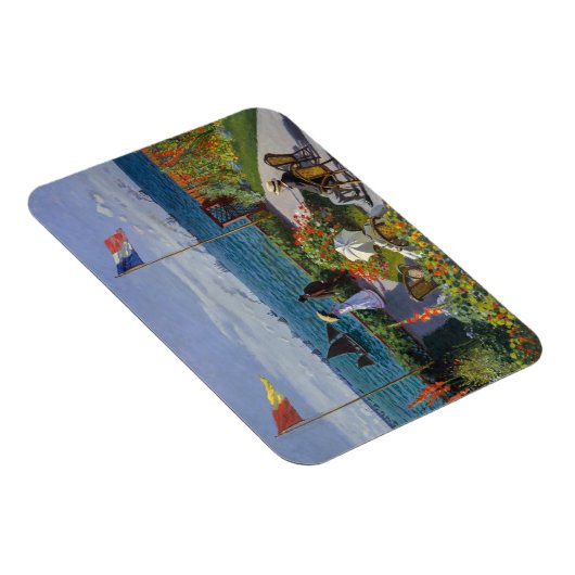 Claude Monet - Tuin in Sainte-Adresse Magneet (Rechterzijde)