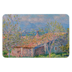 Claude Monet - Tuinmanswoning in Antibes Magneet