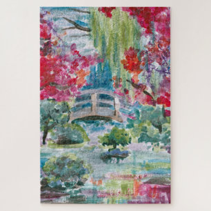 Claude Monet tuinschilderij Legpuzzel