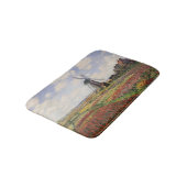 Claude Monet | Tulip Fields Rijnsburg Windmill Badmat (Gekanteld)
