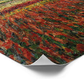 Claude Monet | Tulip Fields Rijnsburg Windmill Poster (Hoek)