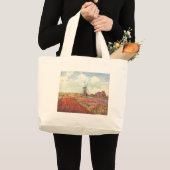 Claude Monet Tulips in Nederland Grote Tote Bag (Voorkant (product))