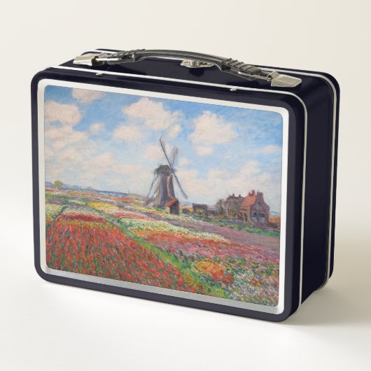 Claude Monet - Tulpenveld in Nederland (Achterkant)