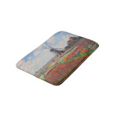 Claude Monet - Tulpenveld in Nederland Badmat (Gekanteld)