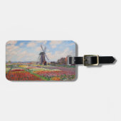 Claude Monet - Tulpenveld in Nederland Bagagelabel (Voorkant horizontaal)