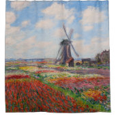 Claude Monet - Tulpenveld in Nederland Douchegordijn (Voorkant)